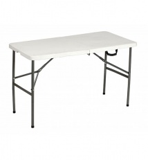 Folding table collapsible