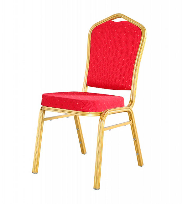 Red banquet chair