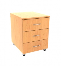 Drawer unit with three drawers