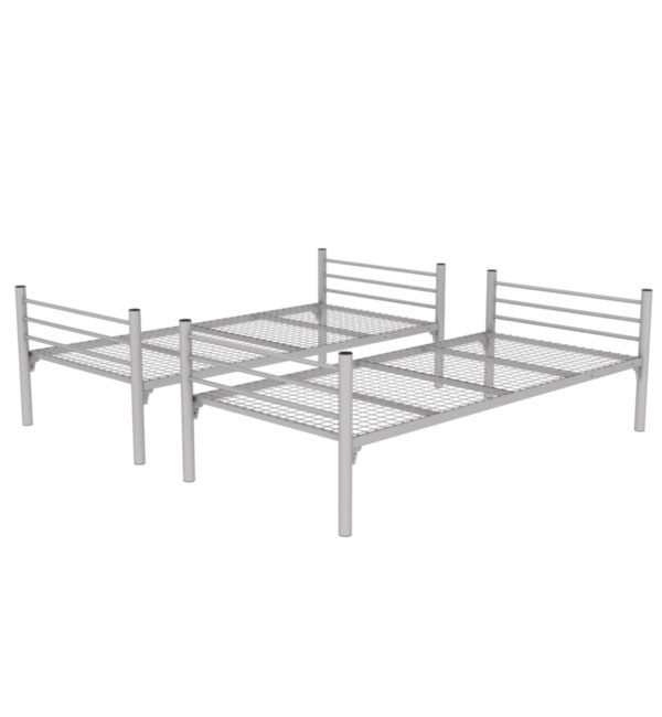 Кровать металлическая двухъярусная сборно-разборная 2000х900