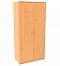 Wardrobe double-wing for clothes combined