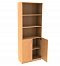 Document cabinet, half-open