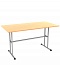 Meatll framed classroom table