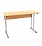 Student chair double, height-adjustable